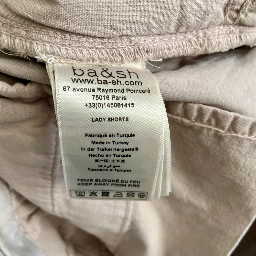NEW Ba&Sh Prisme Shorts Mauve Size M $220 - Picture 6 of 7